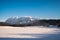 Snowy mountains Grimming, Schartenspitze, Steinfeldspitze on a sunny winter day