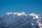 Snowy mountains Grimming, Schartenspitze, Steinfeldspitze on a sunny winter day