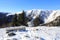 Snowy mountains of Vosges