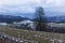 Snowy north Bohemia Landscape, Jizera Mountains, Czech Republic