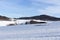 Snowy north Bohemia wooded Landscape, Jizerske Mountains, Czech Republic