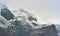 Snowy peaks on Grossglockner alpine pass