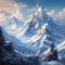 Snowy Peaks: Reaching New Heights in a Frosty Landscape