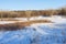 Snowy Prairie Hills and Woodlands of Battle Creek