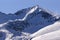 Snowy Rocks of Musala peak, Rila Mountain