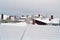 Snowy roof-scape