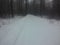 Snowy Rural Driveway Ohio