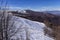 Snowy slope in 3-5 Pigadia ski center, Naoussa, Greece