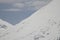 Snowy slopes of the Payachatas volcanic chain.