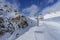 Snowy St Moritz Switzerland