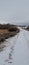 Snowy stormy wild wild wilderness terrain at Vedauwoo Medicine bow National forest, Wyoming