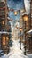 The Snowy Street: A Lot Lights Up an Exquisite Imagination