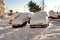 Snowy street, St.Leonards-on-Sea