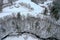 Snowy Vermont Rural Landscape