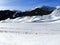 Snowy view of the plateau with mountains, Roccaraso, Aremogna, Abruzzo, Italy