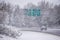 snowy weather conditions around charlotte airport in north carol