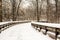 Snowy Winter Boardwalk