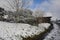 Snowy Winter Landscape Near Gorenja Vas, Slovenia