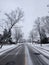Snowy Wintery Road