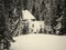 Snowy Wooden Cottage