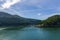 SNUG COVE, CANADA - JUNE 2, 2019: landscape view of the Bay going to Bowen island summer morning