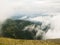 SnÄ›Å¾ka - View at cloudy mountains