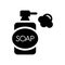 soap dispenser icon. Trendy soap dispenser logo concept on white