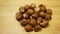 Soap nuts Indian soapberry or washnut, Sapindus mukorossi reetha or ritha from the soap tree shells are used to wash