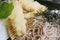 Soba Noodle and Tempura Street Food