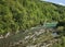 Soca river near Kanal. Slovenia