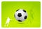 Soccer background (vector)