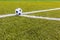 Soccer ball ,Football Artificial grass with white stripe