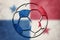 Soccer ball national Panama flag. Panama football ball.