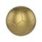 Soccer ball realistic 3d raster illustration. Isolated football ball on white background. International sports competition