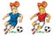 SOCCER CARTOON