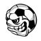 Soccer cartoon ball