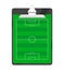 Soccer Clipboard Isolated