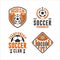Soccer Club Championship Logo Set