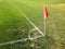 Soccer Corner Flag and Boundary Lines