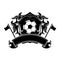 Soccer emblem