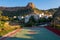 Soccer field in Chera-Sot de Chera Natural Park in Chera, Spain