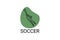 Soccer or football sport vector line icon. sportman, playing football.