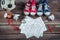 Soccer formation tactics on school desk