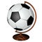 Soccer globe