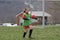 Soccer Goalie with Ball