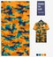Soccer jersey pattern design. Camouflage pattern on green background for soccer kit, football kit, sports uniform. Vector.