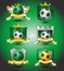 Soccer logo team emblem