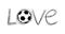 Soccer love message