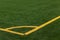 Soccer pitch corner marking
