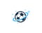 Soccer Planet Logo Icon Design